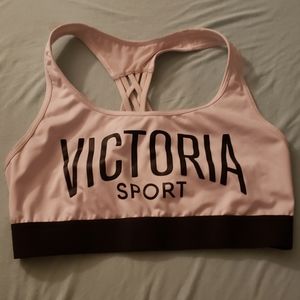 Victoria's Secret B&W Sports Bra Sz M